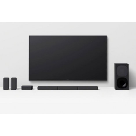Sony | HT-S40R 5.1ch Home Cinema Soundbar with Wireless Rear Speakers | USB port | Bluetooth | Black | No | Wi-Fi | Wireless con - 2